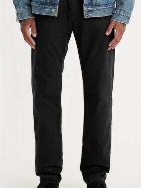 Men's Levi’s 505 Straight Black Jeans - Classic Fit
